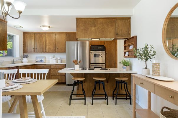 Interior, Kitchen, Stainless Steel Appliances