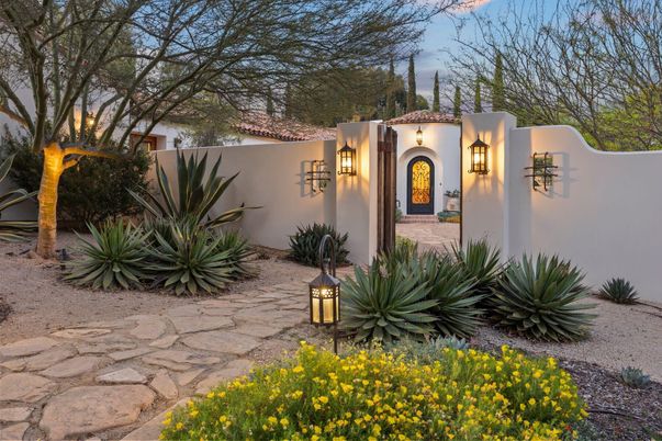 Exterior, Facade, Spanish Mediterranean
