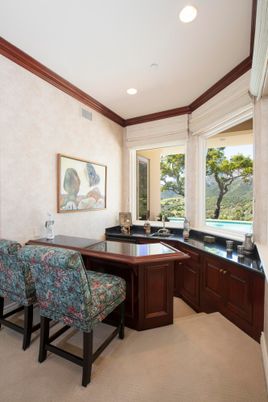 Home Office, Interior, Recessed Lighting