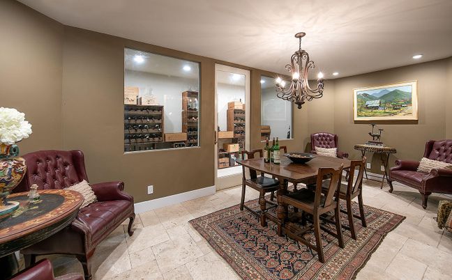 Chandelier, Dining room, Interior, Recessed Lighting