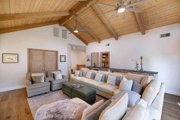 Interior, Living room, Recessed Lighting, Wooden Beams, Wooden Ceilings, Wood Texture Flooring