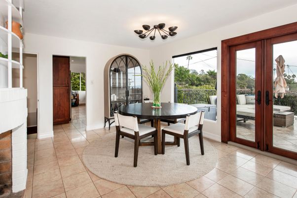Dining room, Interior, Pendant Lights