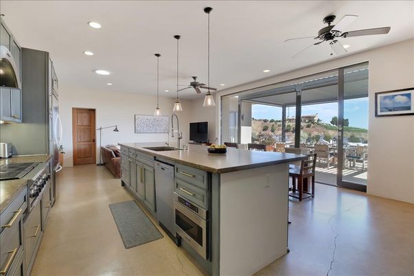 Dining room, Interior, Kitchen, Pendant Lights, Recessed Lighting