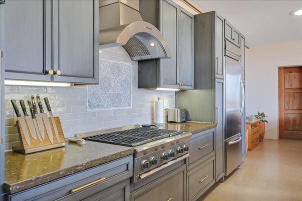 Interior, Kitchen, Recessed Lighting, Stainless Steel Appliances