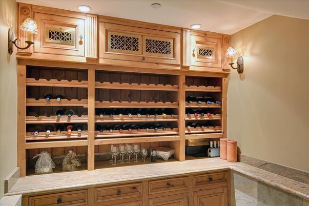 Interior, Recessed Lighting, Wine Storage