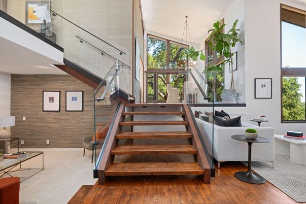 Interior, Pendant Lights, Wood Texture Flooring