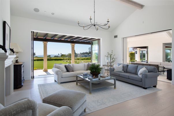 Chandelier, Dining room, Fireplace, Interior, Living room, Wooden Beams, Wood Texture Flooring