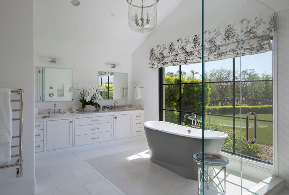 Bathroom, Dual Sink Vanities, Free Standing Baths, Interior