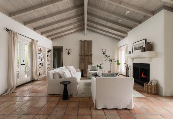 Fireplace, Interior, Living room, Wooden Beams, Wooden Ceilings