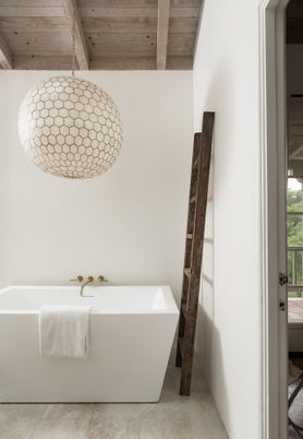 Bathroom, Free Standing Baths, Interior, Wooden Beams, Wooden Ceilings