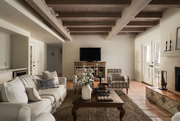 Fireplace, Interior, Living room, Wooden Beams, Wooden Ceilings