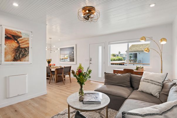 Chandelier, Dining room, Interior, Living room, Pendant Lights, Recessed Lighting, Wood Texture Flooring