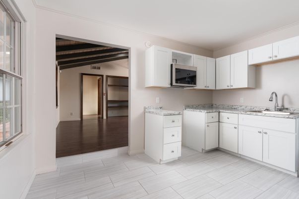 Interior, Kitchen, Wooden Beams, Wood Texture Flooring