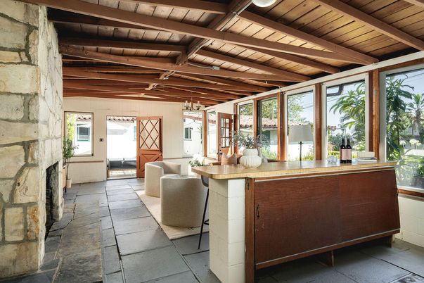 Fireplace, Interior, Wooden Beams, Wooden Ceilings