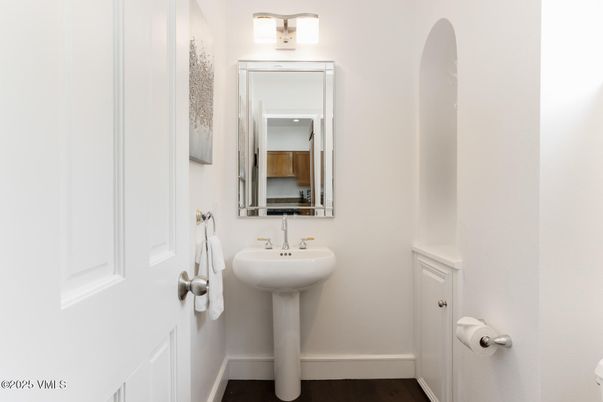 Bathroom, Interior, Wood Texture Flooring