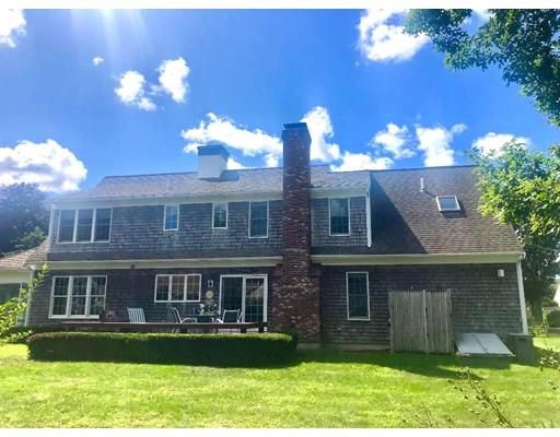 Backyard, Exterior, Facade, Brick Facade, Cape Cod