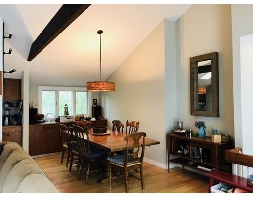 Interior, Wood Texture Flooring, Dining room, Wooden Beams, Chandelier, Pendant Lights