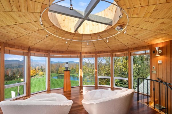 Interior, Sun Room, Wooden Ceilings, Wood Texture Flooring, Wooden Walls