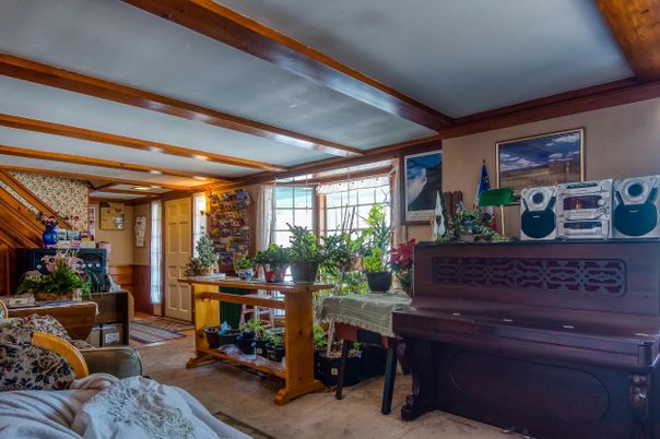 Interior, Wooden Beams