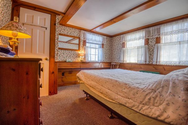 Bedroom, Interior, Wooden Beams