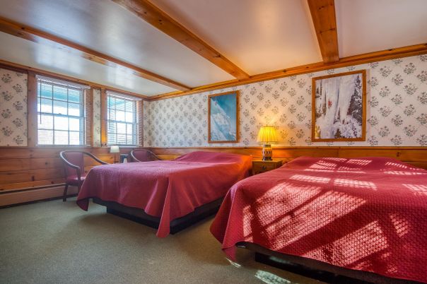 Bedroom, Interior, Wooden Beams