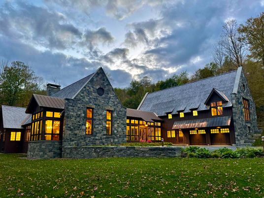 Backyard, Exterior, Facade, Tudor Revival