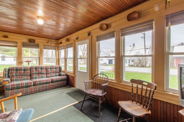 Interior, Sun Room, Wooden Ceilings