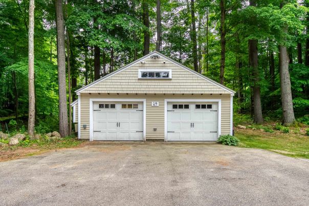 Detached Garage, Exterior, Facade, Ranch