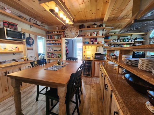 Home Office, Interior, Wooden Beams, Wooden Ceilings, Wood Texture Flooring