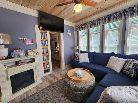 Fireplace, Interior, Living room, Wooden Ceilings, Wood Texture Flooring