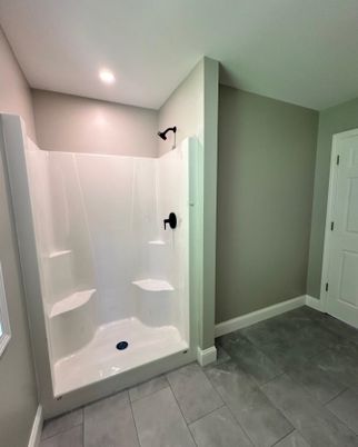 Bathroom, Interior, Recessed Lighting