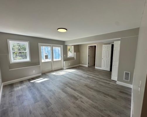 Empty room, Interior, Wood Texture Flooring