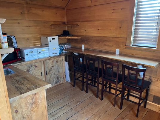 Interior, Kitchen, Wood Texture Flooring, Wooden Walls