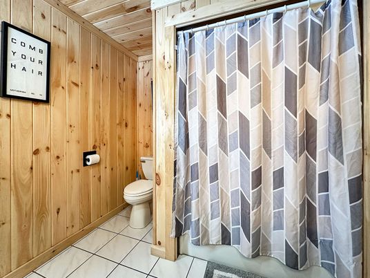 Bathroom, Interior, Wooden Walls