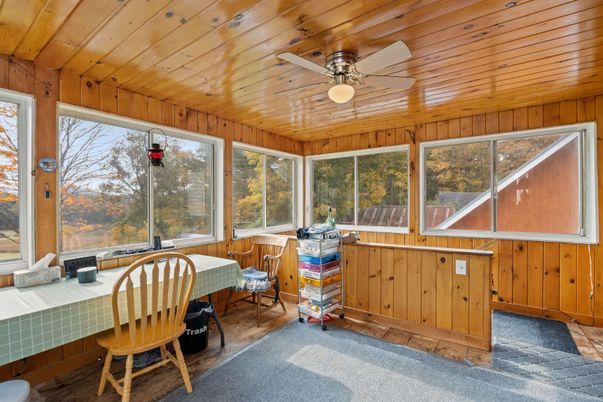 Interior, Sun Room, Wooden Ceilings, Wooden Walls