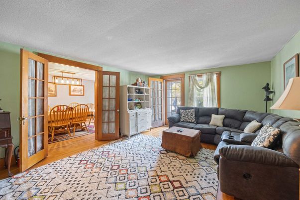 Chandelier, Dining room, Interior, Living room, Wood Texture Flooring