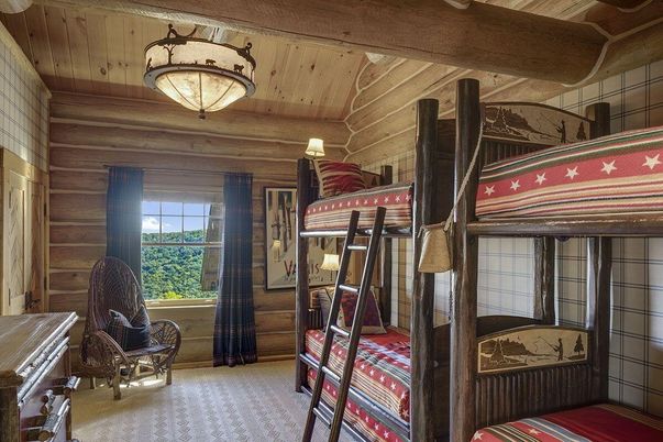 Bedroom, Interior, Wooden Beams, Wooden Ceilings, Wooden Walls