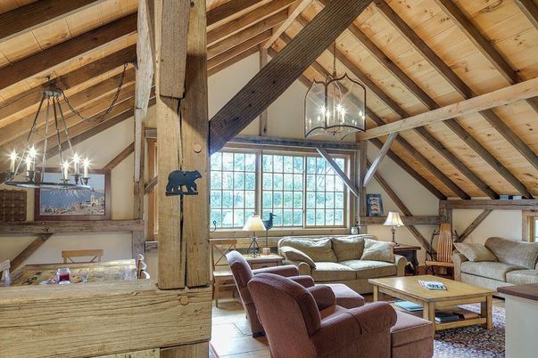 Interior, Living room, Pendant Lights, Wooden Beams, Wooden Ceilings