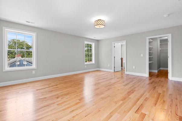 Empty room, Interior, Wood Texture Flooring