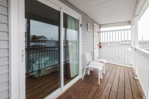 Exterior, Wood Texture Flooring