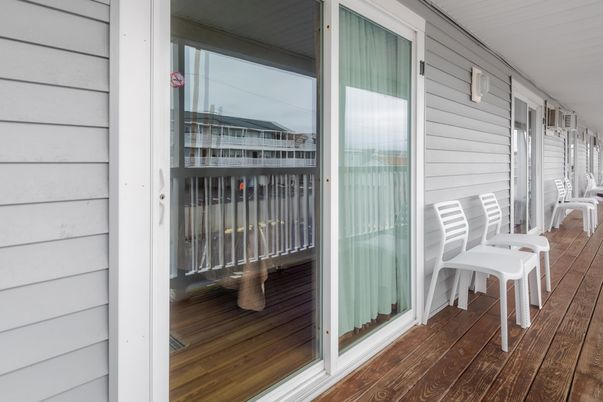 Exterior, Wood Texture Flooring