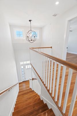 Chandelier, Interior, Pendant Lights, Recessed Lighting, Wood Texture Flooring