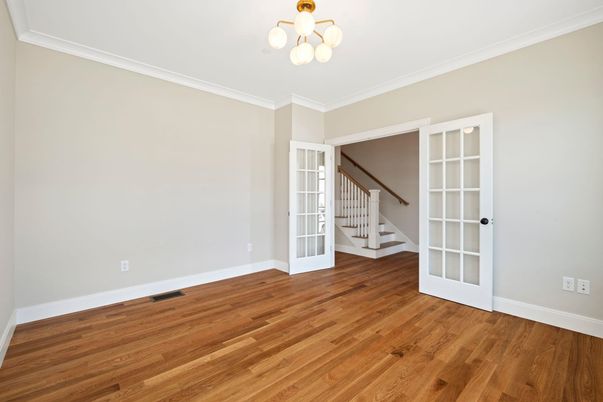 Empty room, Interior, Wood Texture Flooring