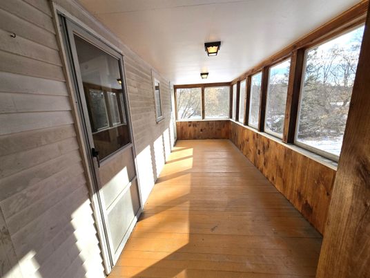Interior, Stone Walls, Wood Texture Flooring