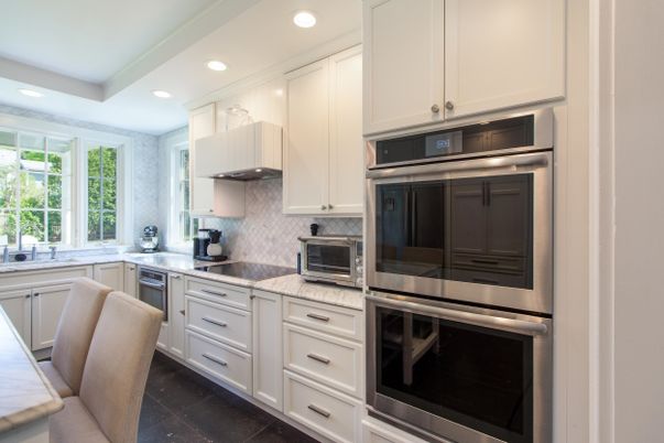 Interior, Kitchen, Recessed Lighting, Stainless Steel Appliances