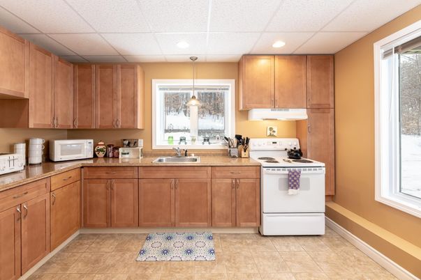 Interior, Kitchen, Pendant Lights, Recessed Lighting