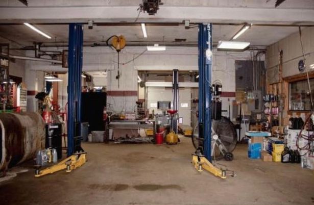 Fitness Equipment, Interior, Stone Walls