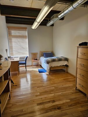 Bedroom, Home Office, Interior, Wood Texture Flooring