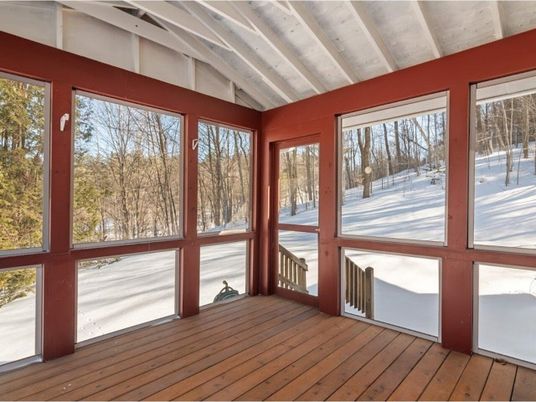 Interior, Sun Room, Wood Texture Flooring