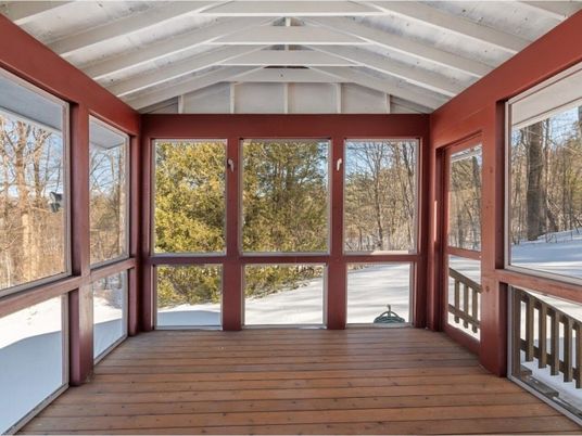 Interior, Sun Room, Wood Texture Flooring